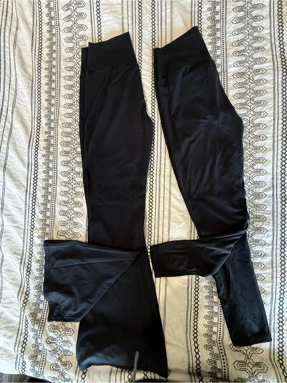 2 BuffBunny Black High-Waist Performance Leggings